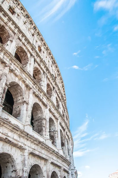 Veduta Esterna Del Colosseo Roma — Foto Stock