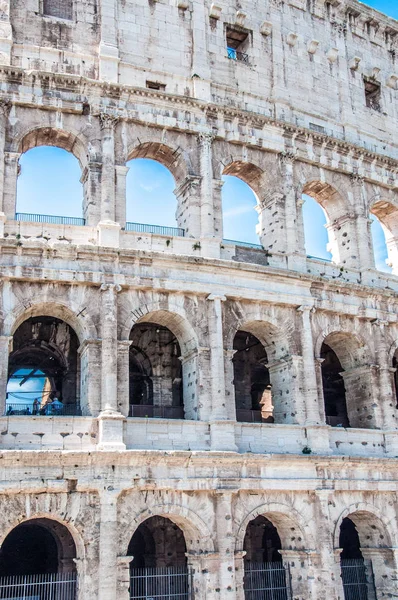 Veduta Esterna Del Colosseo Roma — Foto Stock