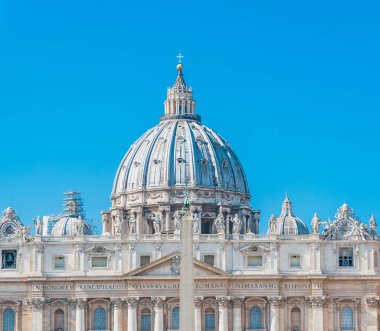 Aziz Peter Bazilikası Roma 'da Aziz Peter Meydanı' ndan İtalya 'daki Vatikan' a kadar.