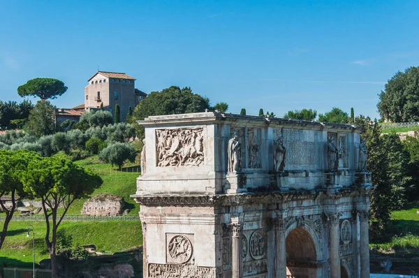 Foro Romano Torno Coliseo Roma Italia —  Fotos de Stock