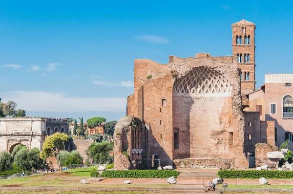 Foro Romano Torno Coliseo Roma Italia —  Fotos de Stock