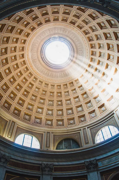 Teto Sala Rotonda Museu Vaticano Roma Itália — Fotografia de Stock