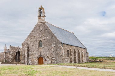 Rohan bridge uygulamasında Fransa Finistère içinde Landerneau şehir merkezi