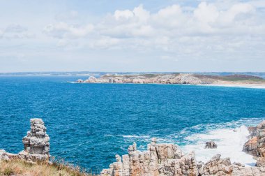 Camaret-sur-mer Crozon yarımadasında Pointe de Pen-hir 