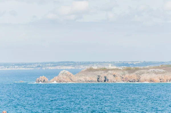 Pointe de pen-hir op het schiereiland Crozon in Camaret-sur-Mer — Stockfoto
