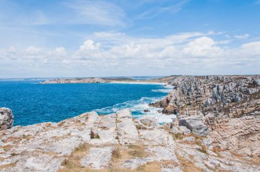 Camaret-sur-mer Crozon yarımadasında Pointe de Pen-hir 