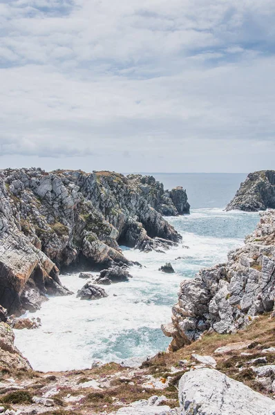 stock image Pointe de Pen-hir on the peninsula of Crozon in Camaret-sur-mer 