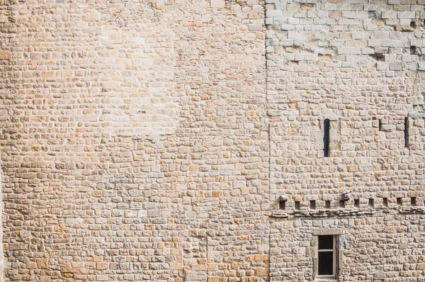 Murallas de la ciudad medieval de Carcasona en Francia — Foto de Stock