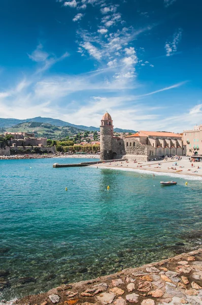 Church of Our Lady of the Angels in Collioure, France — Stock Photo, Image