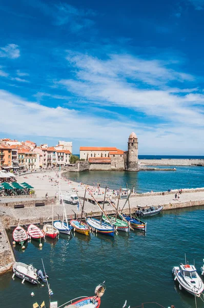 Εκκλησία της Παναγίας των αγγέλων στο Collioure, Γαλλία — Φωτογραφία Αρχείου