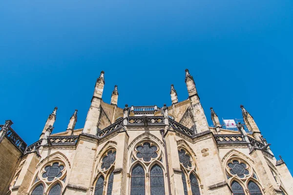 Catedral gótica Sainte-Marie, no centro de Bayonne, na França — Fotografia de Stock