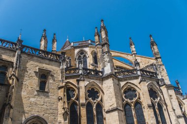 Bayonne, Fransa 'nın merkezindeki St. Mary' s Gotik Katedrali