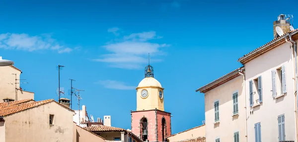 Die Kirche Notre Dame Assomption Saint Tropez Bei Blauem Himmel — Stockfoto