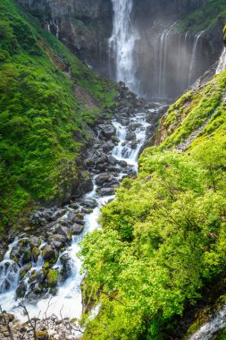 Kegon yakın Chuzenji göl, Nikko, Japonya peyzaj düşüyor