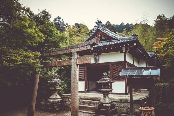 Jojakko Schreintempel Arashiyama Bambuswald Kyoto Japan — Stockfoto