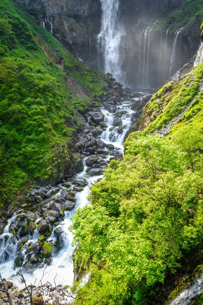 Kegon Cai Paisagem Perto Lago Chuzenji Nikko Japão — Fotografia de Stock