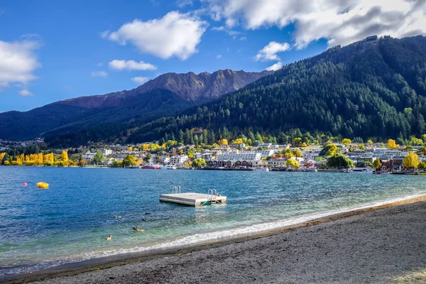 Lake Wakatipu, Queenstown city, Yeni Zelanda