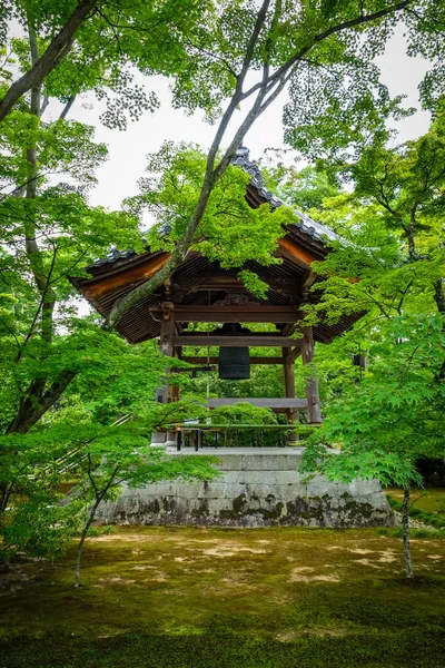 Glockenpavillon Goldenen Kinkaku Tempel Kyoto Japan — Stockfoto
