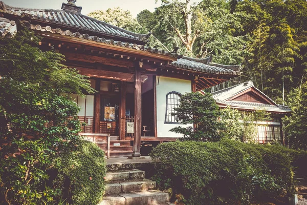 Building in Chion-in temple garden, Kyoto, Japan