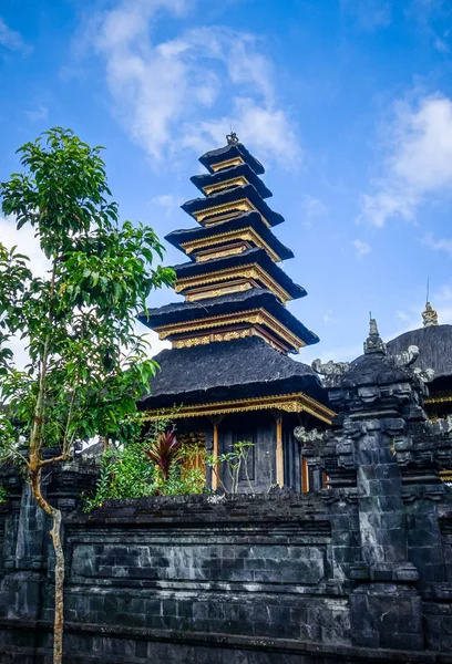 Συγκρότημα Ναών Pura Besakih Στο Όρος Agung Μπαλί Ινδονησία — Φωτογραφία Αρχείου