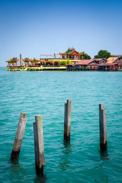 Chinese Temple George Town Chew Jetty Penang Malaysia — Stock Photo, Image