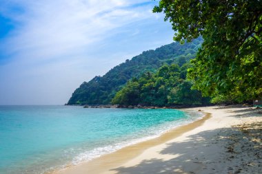 Kaplumbağa Sanctuary Beach, Perhentian Adaları, Terengganu, Malezya