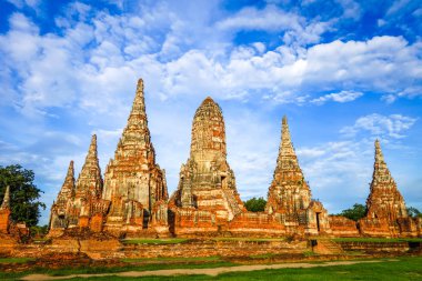 Wat Chaiwatthanaram Budist Tapınağı Ayutthaya, Tayland
