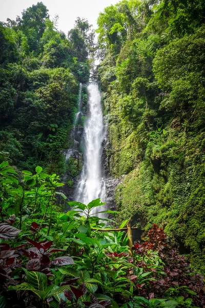Cachoeira Melanting Munduk Bali Indonésia — Fotografia de Stock