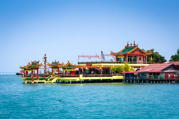 Chinese Tempel George Town Chew Jetty Penang Maleisië — Stockfoto