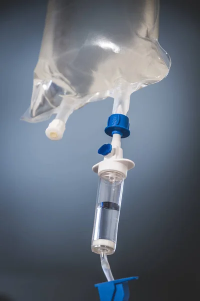 Intravenous drip equipment in hospital — Stock Photo, Image