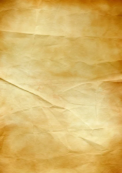 Brązowy zmięty papier stary tekstura tło — Zdjęcie stockowe