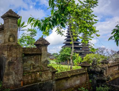 Agung Dağı'ndaki Pura Besakih tapınağı, Bali, Endonezya