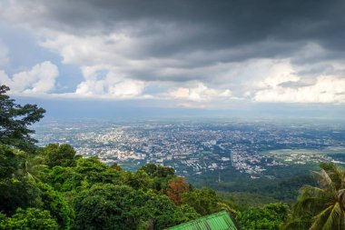 Chiang Mai, dağlar ve orman manzara, Tayland