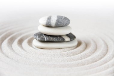 Zen Japon bahçe arka plan