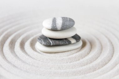 Zen Japon bahçe arka plan