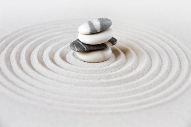 Zen Japon bahçe arka plan