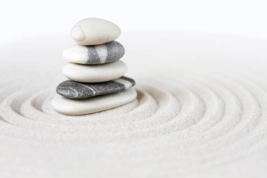 Zen Japon bahçe arka plan