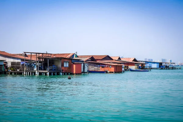 George Town Chew jetty, Penang, Maleisië — Stockfoto