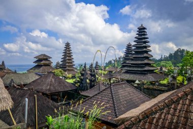 Agung Dağı'ndaki Pura Besakih tapınağı, Bali, Endonezya