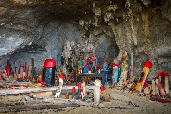 普拉南洞寺， 甲米， 泰国 — 图库照片