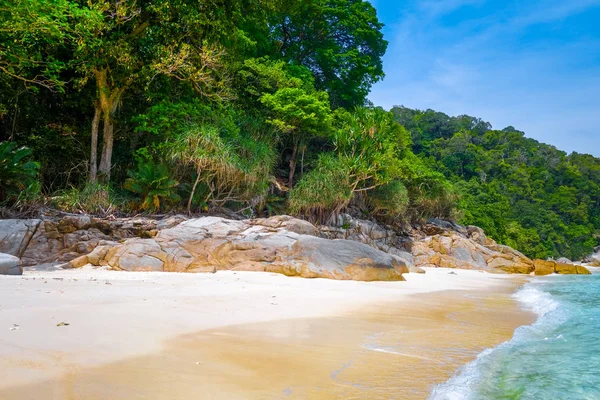 Черепаха пляжі, Perhentian острова, Тренгану, Малайзія — стокове фото