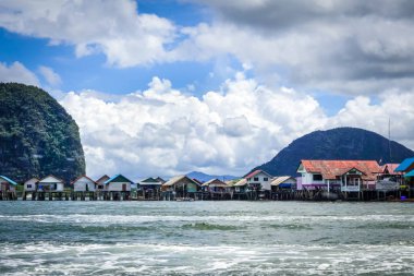 Koh Panyi Fishing Village, Phang Nga Bay, Tayland