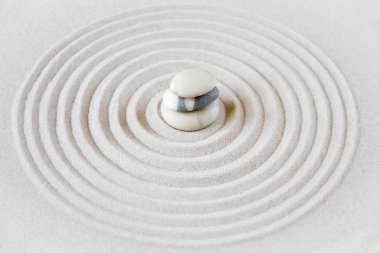 Zen Japon bahçe arka plan