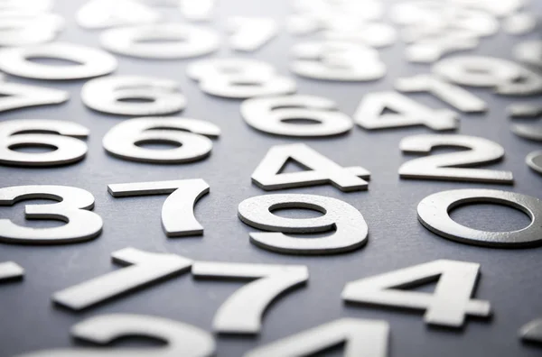 Fundo matemático feito com números sólidos — Fotografia de Stock