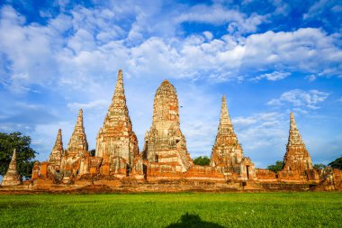 WAT chaiwatthanaram Tapınak, ayutthaya, Tayland