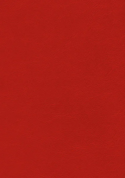 Rött Läder Konsistens Bakgrund Naturligt Materialmönster — Stockfoto