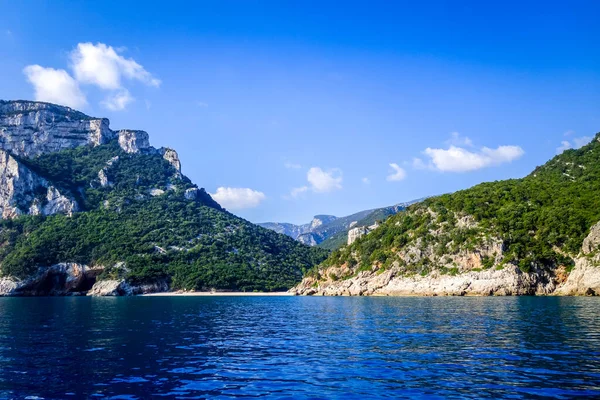 Plage Cala Sisine Dans Golf Orosei Sardaigne Italie — Photo