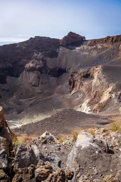 Pico Fogo Volcano Crater Cha Das Caldeiras Cape Verde Africa — Stock Photo, Image