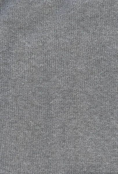 灰色针织羊毛纹理背景 关闭织物壁纸 — 图库照片