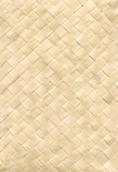 Woven bamboo mat texture banner Stock Photo